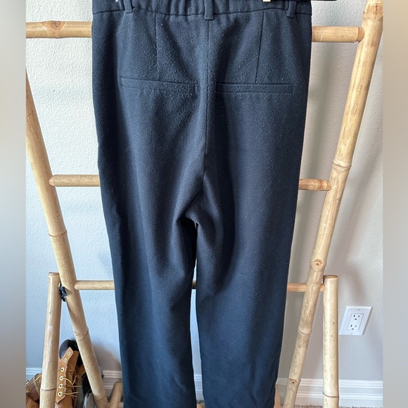 Abercrombie & Fitch Wide Leg Sloan Tailored Pant black xs - Picture 5 of 12